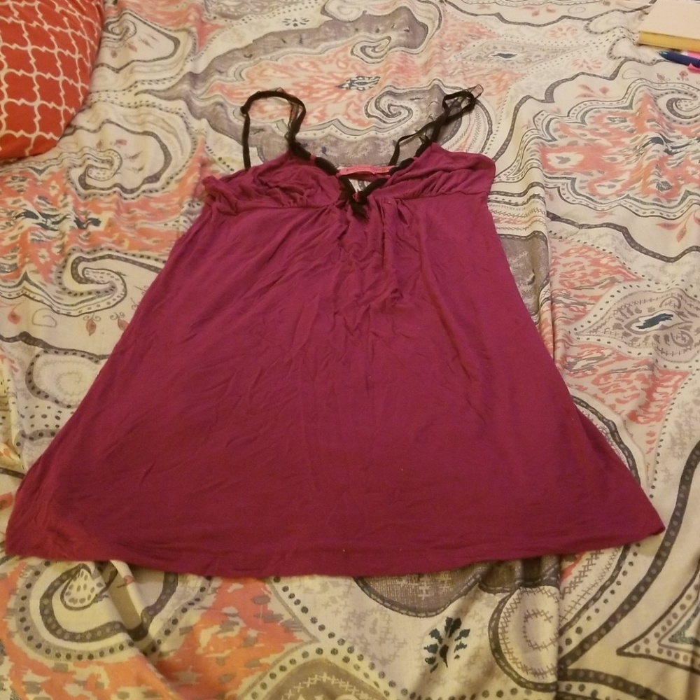 Betsy Johnson intimate nightie in purple size M